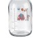 A bottle for feeding, a classic throat, 120 ml., From 0 months, glass, color mix