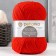The yarn "flickering" 96% acrylic high-volume, 4% metabolit 430m/100g (88 red poppy)