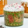 Paper form for cake "Khokhloma" 134 x 100 mm, mix (packing 1400 pcs)