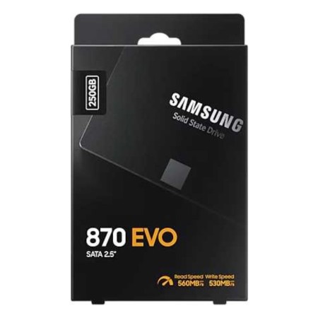 SSD Samsung Sata III 250GB MZ-77E250BW 870 EVO 2.5 "-9