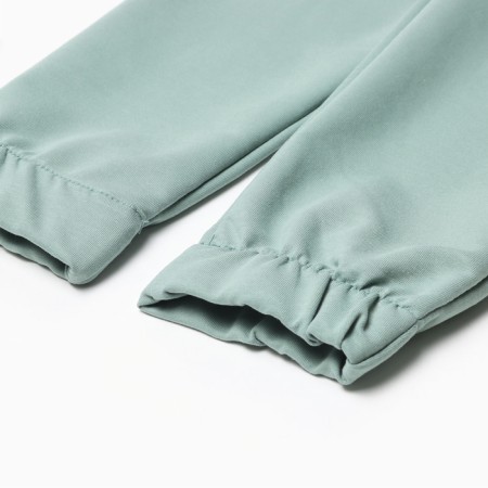 Costume (sweatshirt and trousers) children's minku, olive color, height 98 cm-8