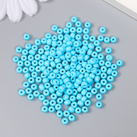 Glass bead 6/0 "Children's Blue" 15 grams-1