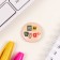 Icons sunset set 3 pcs d = 25 mm "loves" 7x7 cm