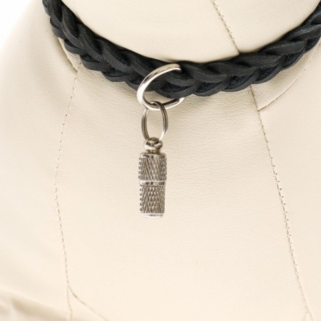 Address - capsule for a note, relief, 0.8 x 2.1 cm-2