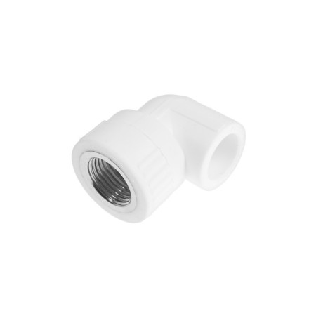 Zein corner, polypropylene, 90 °, internal thread, d = 20 mm x 1/2 "