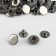 Installation button, alpha (S-shaped), d = 15 mm, black nickel color