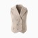 Women's vest Minaku: safari beige color, river 46