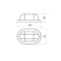Lamp era NBO 04-60-022 with a lattice, E27, 60W, 232x140x88 mm, IP54