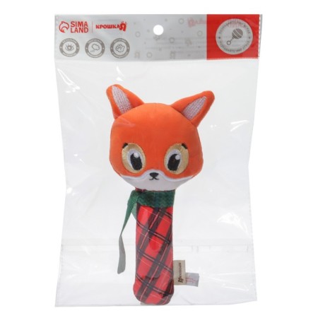 Toy-sprout "Fox", textiles, crumb me-4