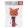 Toy-sprout "Fox", textiles, crumb me