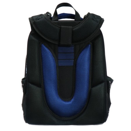 School backpack 38 x 30 x 16 cm, ergonomic back, Stavia "Gamer", black-5