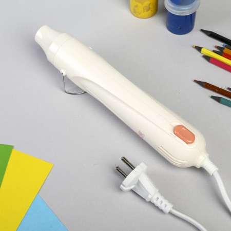 Electric hairdryer for embossing "needlework" two -speed