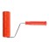 Decorative tundra roller, rubber, "bricks", handle d = 6 mm, 180 mm
