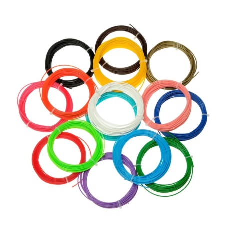 Plastic SL PLA-15, for 3D handles, 15 colors of 10 meters