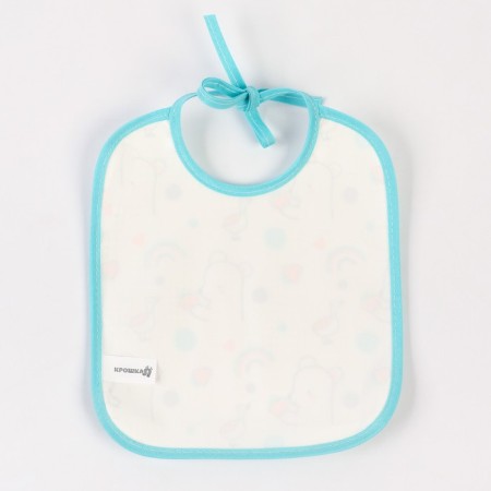 Bibs laid Children's baby, 17x20 cm color mix (packing 3 pcs)-4