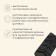 A set of protective caps for tracking sticks, shoes, 2 pcs., Black color