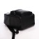 Youth backpack of artificial leather with lightning, 4 pockets, black color