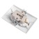 Smartbuy "Venus", double, ceramics, 16 A, with grounding, white