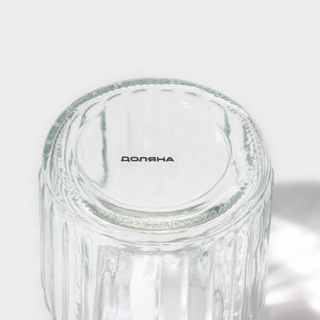 Glass Bank for bulk products with a ceramic lid of the bunny, 230 ml-5
