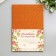 Foamiran "orange shine" 2 mm format A4 (set of 5 sheets)