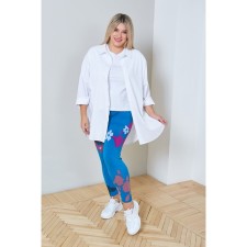 Female legins, size 62, blue color