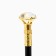 Souvenir product cane with a dagger, 36cm blade, diamond hilt