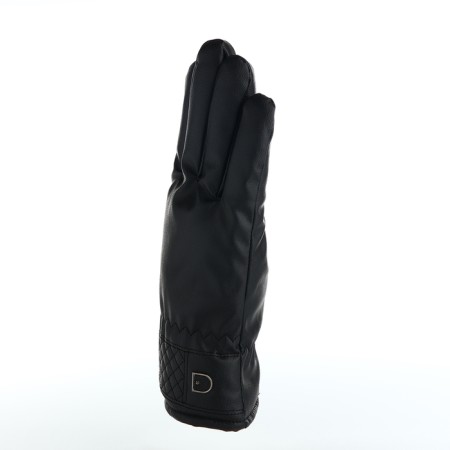 Gloves male, dimensionless, with insulation, black color-1
