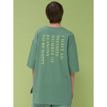 Female T -shirt, size s, green color-2