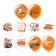 Shar Latex 12 "" Holiday May 9 May Victory! " Pastel, silk, 2 tbsp, 2 cent, set 25 pcs