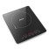 Induction tile KitFort KT-125, 1700 watts, 1 burner, timer, sensor, black