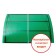 Vobel visor 130 x 92 x 35 cm, base is square 20 x 20 x 0.7 mm