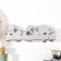 Decorative polystone hooks "Fan on a branch" 9.6x25.7x4.4 cm