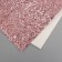 Liszt for creativity claim. Kozh "Large sparkles" light pink sheet 33x20 cm thick 0.84 mm