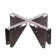 801-034BR Cross-shaped bracket for beds 801-034BR 20x20x7.1 cm