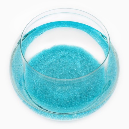 Quartz sand (0.1-0.2 mm) turquoise, 800 g-1
