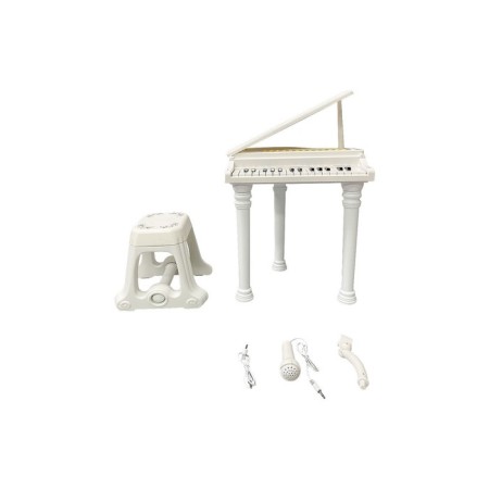 Musical Children's Center-Piano Everflo Maestro, white color-1