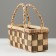 Wicker basket, 32 x 12 x 12.5/25.5 cm, sequoia