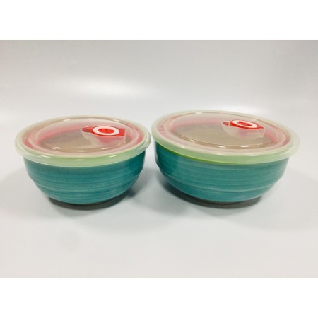 Elrington Saletniks set “Airgraph. Spring drops ", with plastic lids, 2 pcs