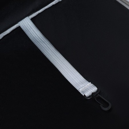 Backpack for carrying animals, laying out, 32 x 84 x 44 cm, black/transparent-9
