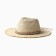 Women's Summer Hat with beads Minaku centered ash, size 56-58