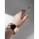 Bracelet Cuff "Corners", metal, color gold