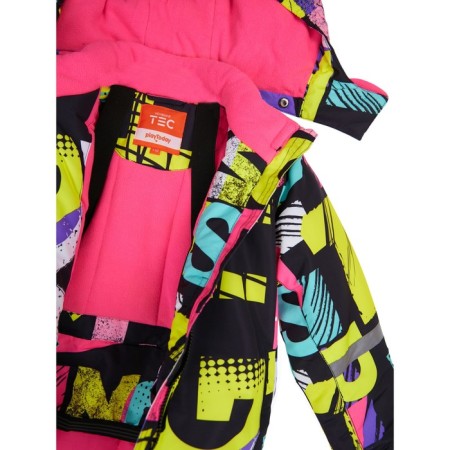 Winter set for the girl PlayTode: jacket and semi -combineson, height 110 cm-12
