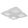 Causteen with PDU 10005/4 LED 180W 3000-6000K Dimmer with white light 50x50x10 cm Bayerlux
