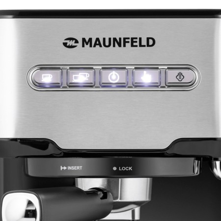 Maunfeld MF-724S coffee machine, horness, 850 W, 1.5 l, silver-6