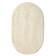 Sheggy carpet oval 150x300 cm, jute, pp100%