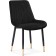 SEDA 1 Metal/Velur, Black/Black 52x60x87 cm stool