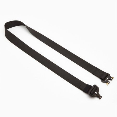 Tactical belt, 125 cm, width 3.7 cm, black-3