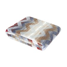 Zigzag blanket, size 200x220 cm