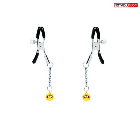 NOTABU slippers, with bells, metal, yellow, set-1