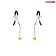 NOTABU slippers, with bells, metal, yellow, set